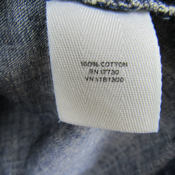 Feed USA + Target Long Sleee Button Down Denim - Picture 6 of 8